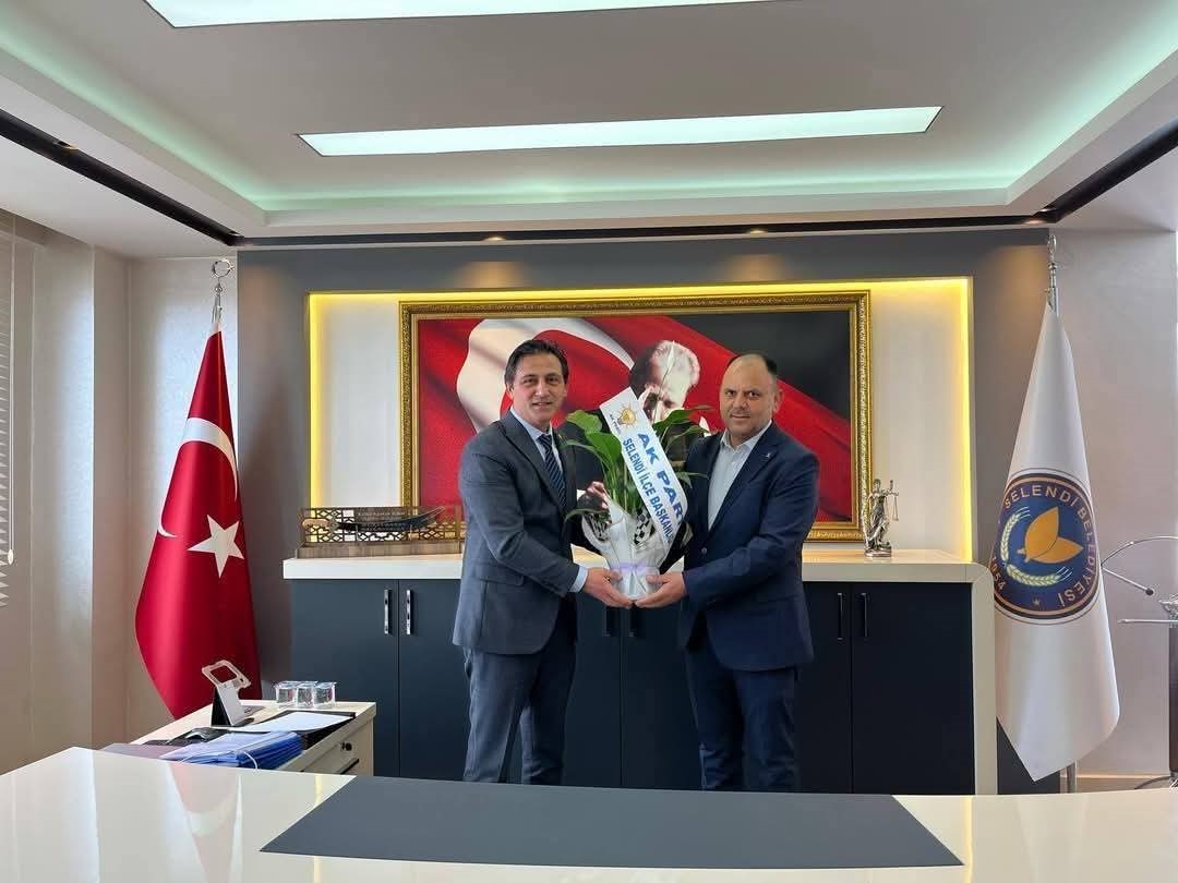 AK Parti’ye katılan Başkan Daban’a ilçe teşkilatından ziyaret