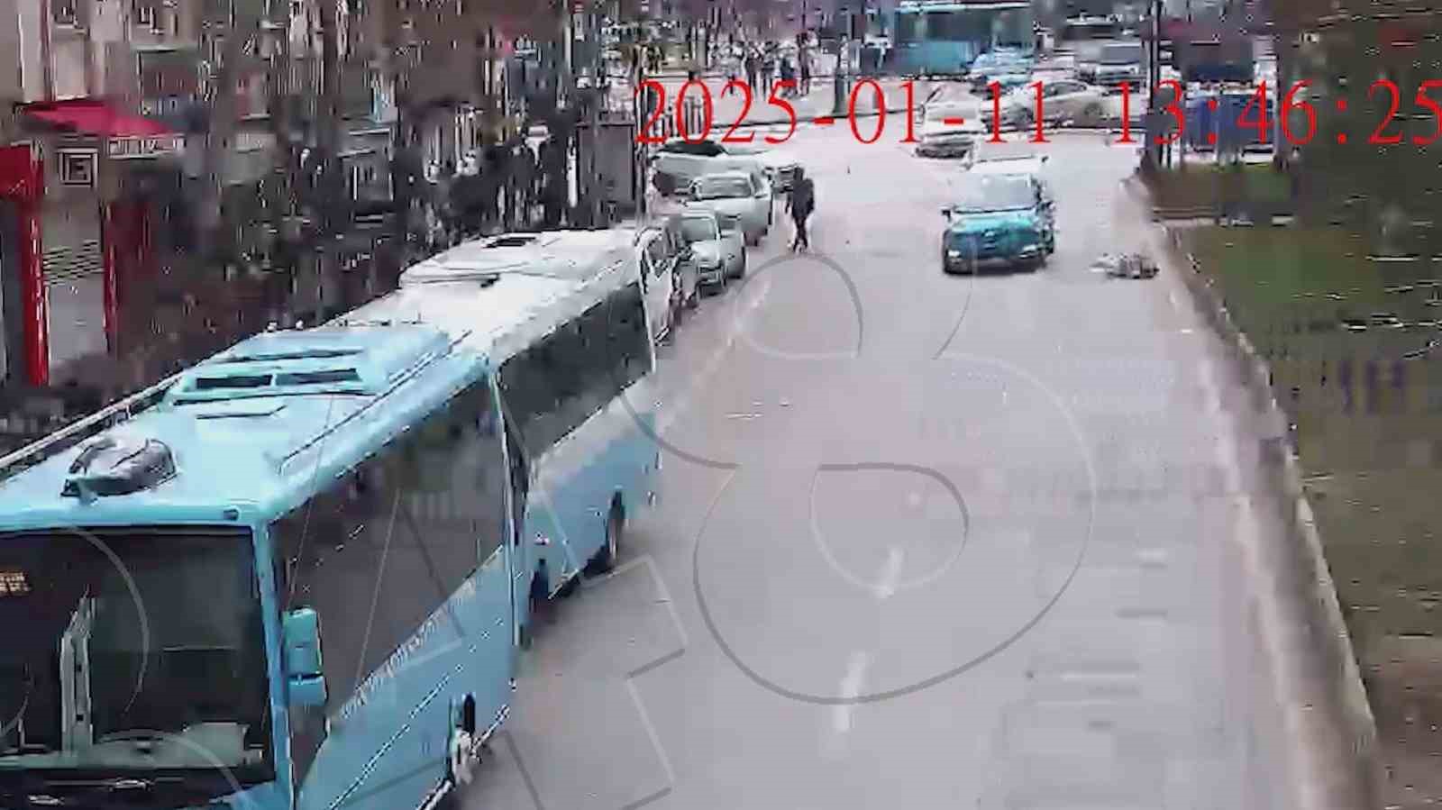 Kütahya’daki trafik kazaları kameralara yansıdı