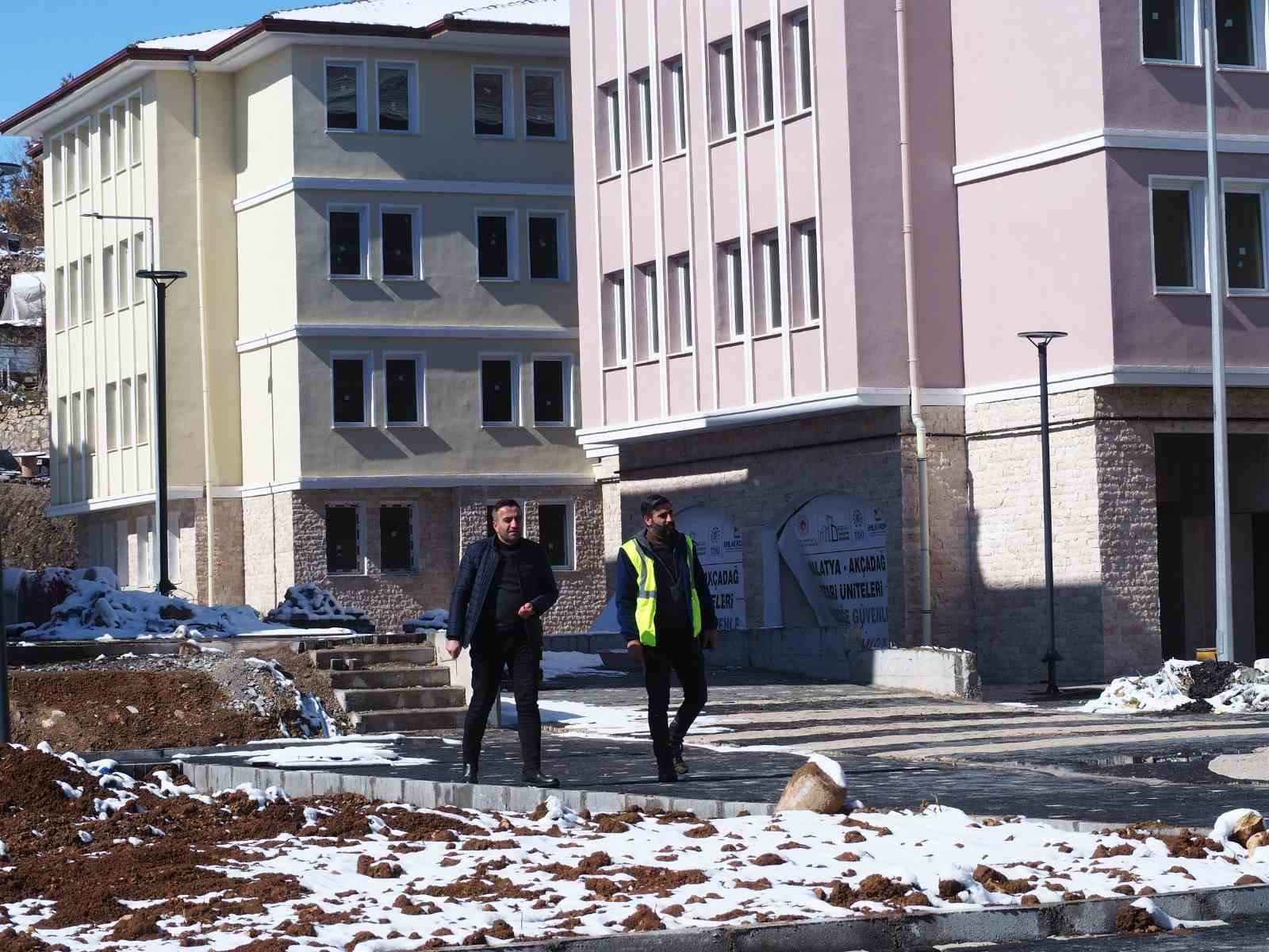 Malatya Akçadağ yeni çarşısına kavuşuyor