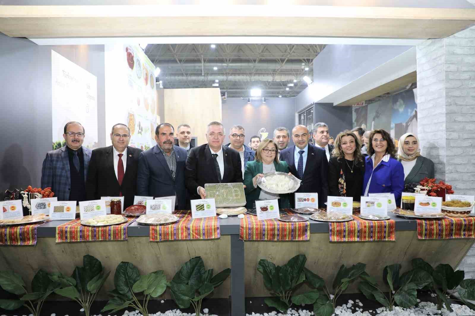 GTB, Gaziantep’in coğrafi işaretli lezzetlerini fuarın kalbine taşıdı