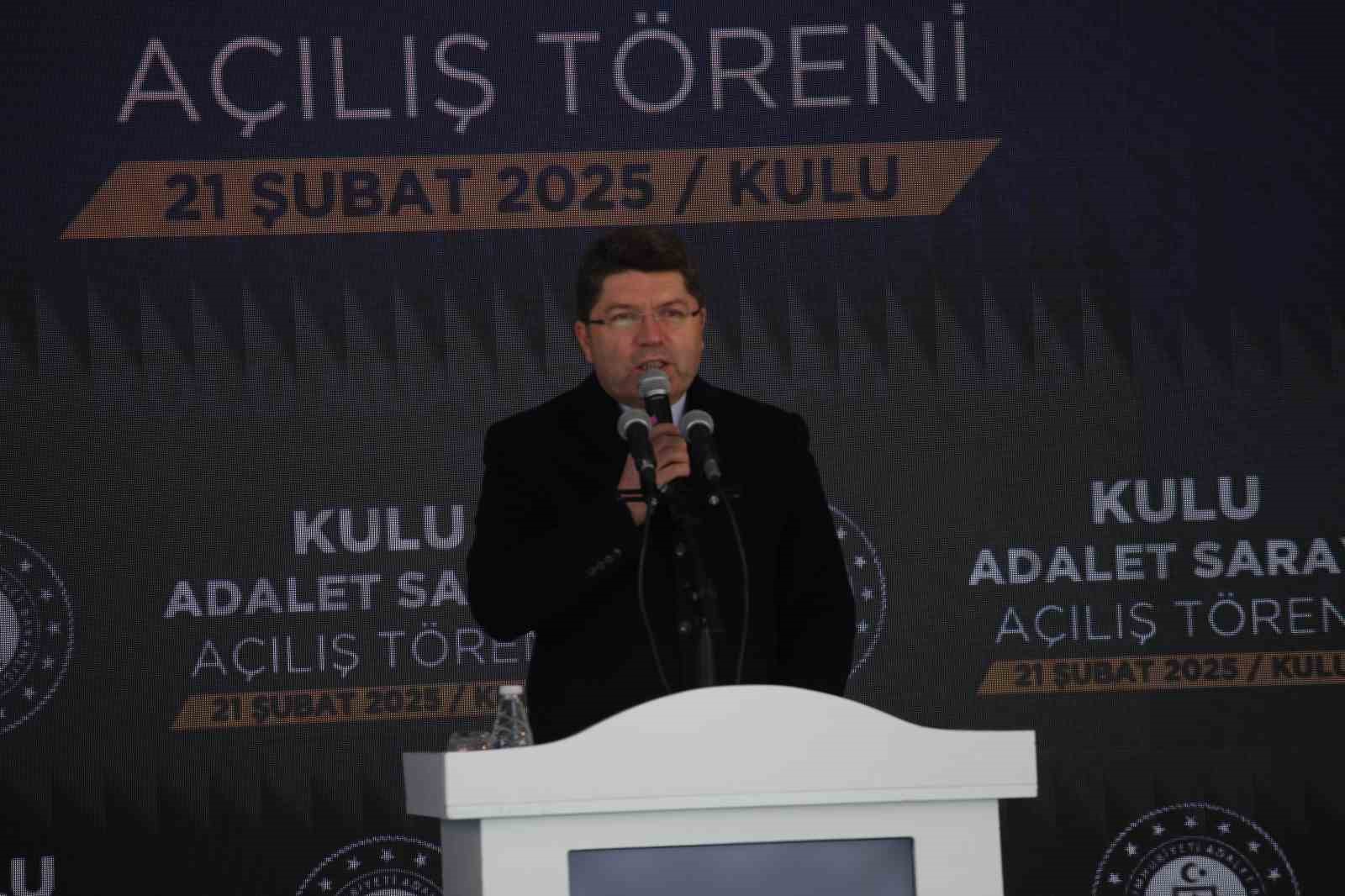 Bakan Tunç: "Bu ülkede hukuk güvenliğinin olmadığını söylemek insafsızlıktır"
