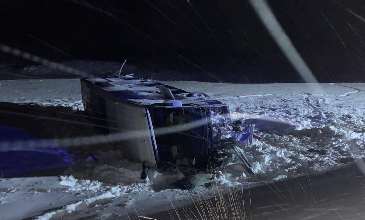 Erzurum&rsquo;da trafik kazası: 38 yaralı
