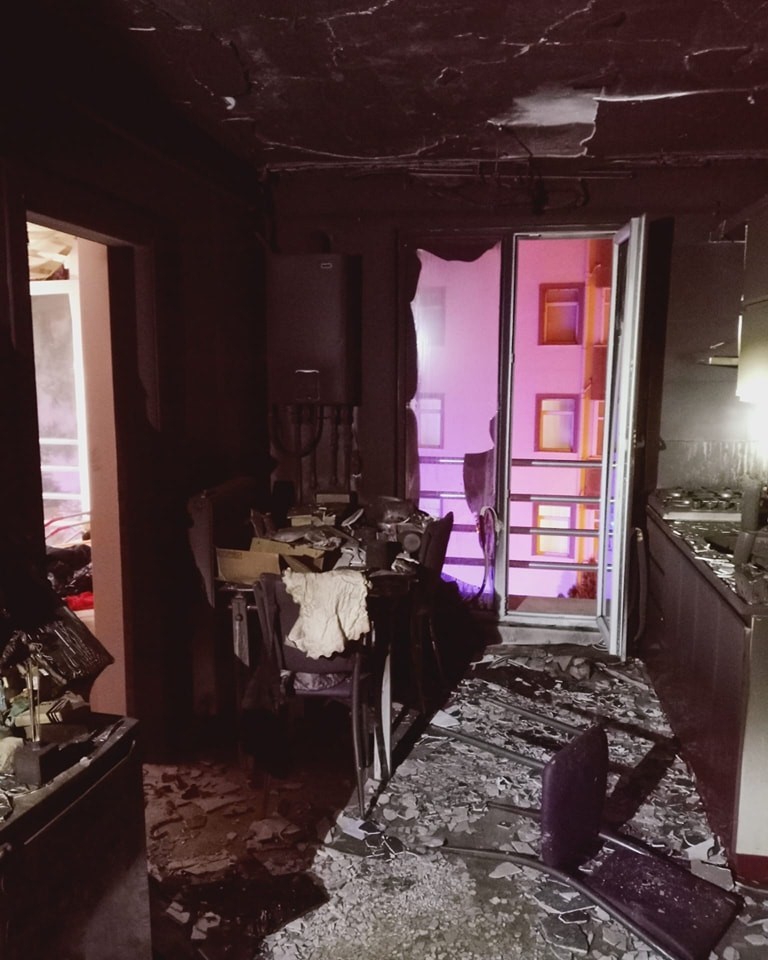 Amasya’da yangında genç kadın hayatını kaybetti