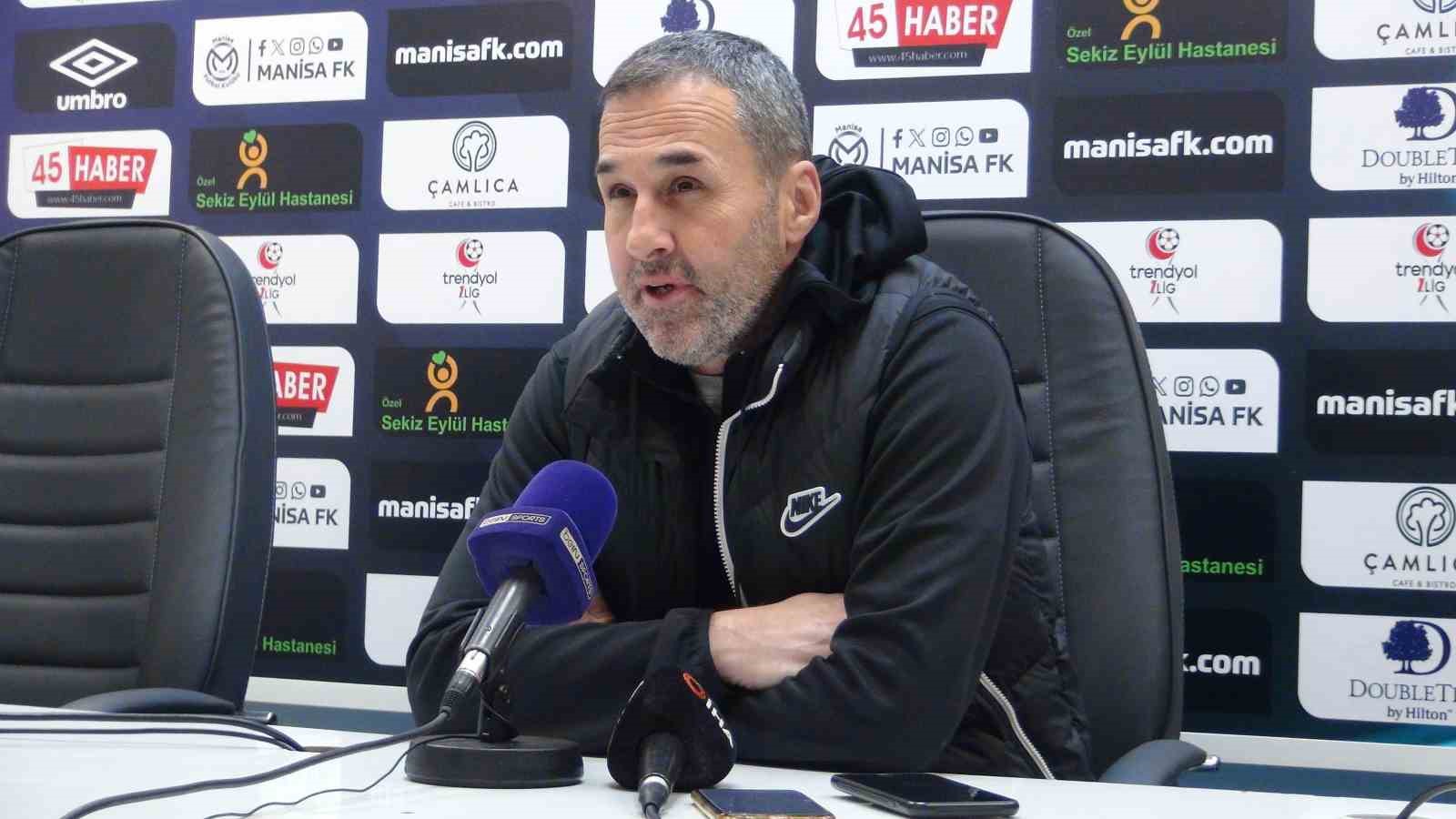 Manisa FK - Boluspor maçının ardından