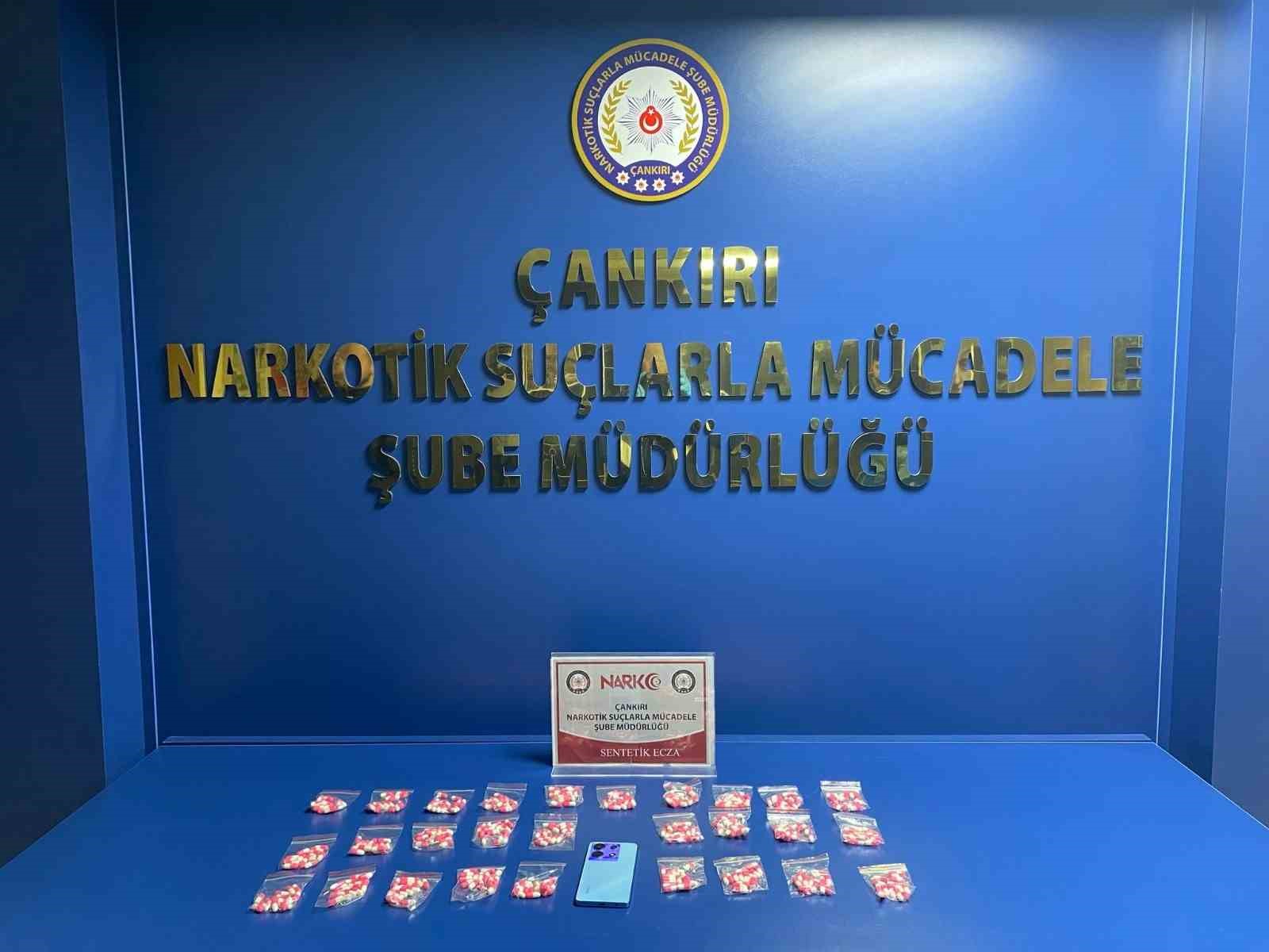 Çankırı’da uyuşturucu operasyonunda 1 tutuklama