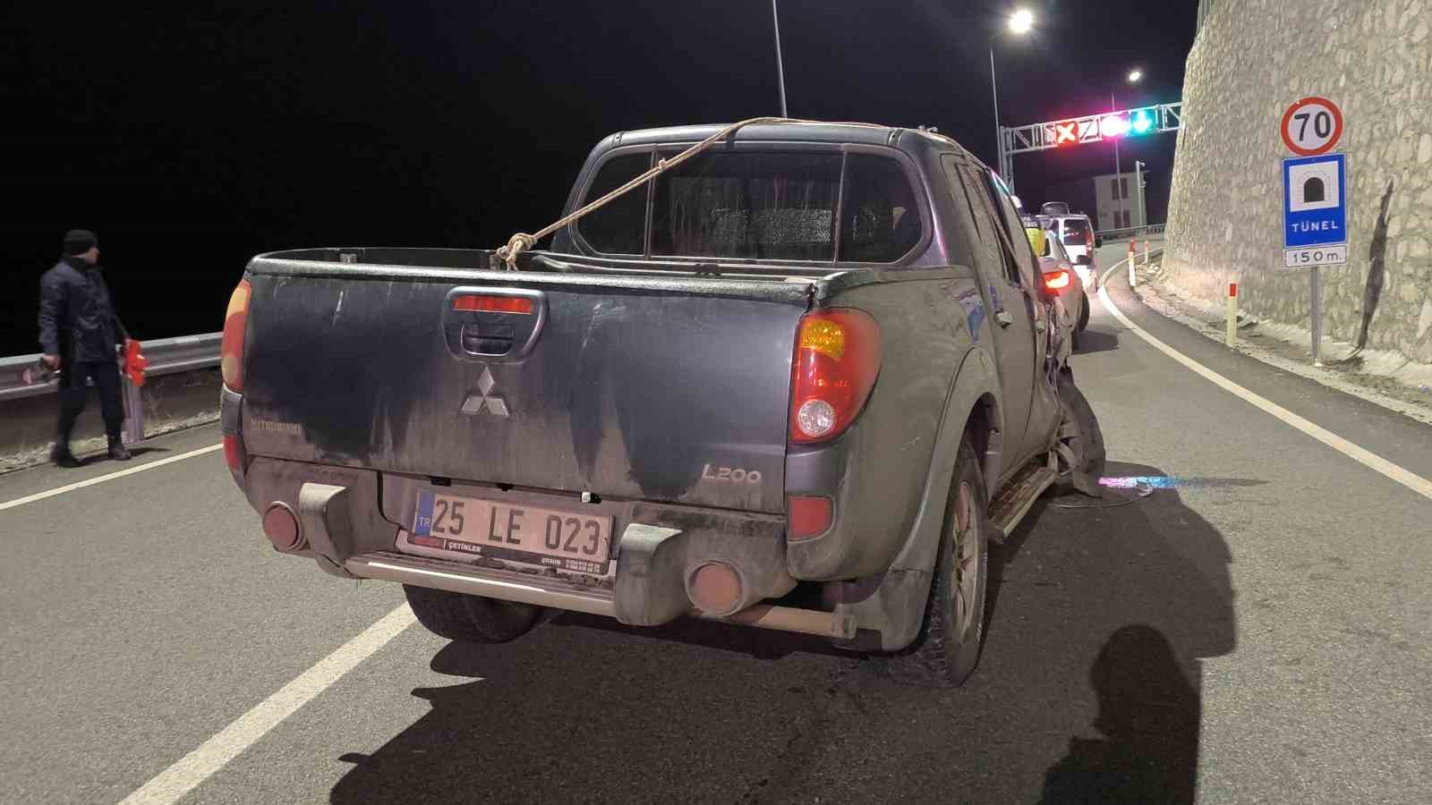 Pirinkayalar Ge&ccedil;idi&rsquo;nde trafik kazası
