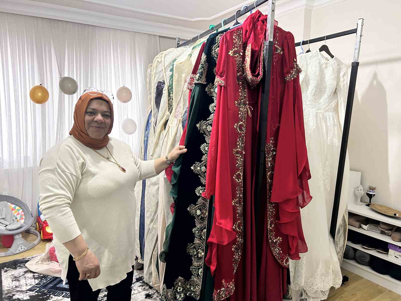 Hayırsever kadın 500 bin TL değerindeki gelinlikleri bağışladı