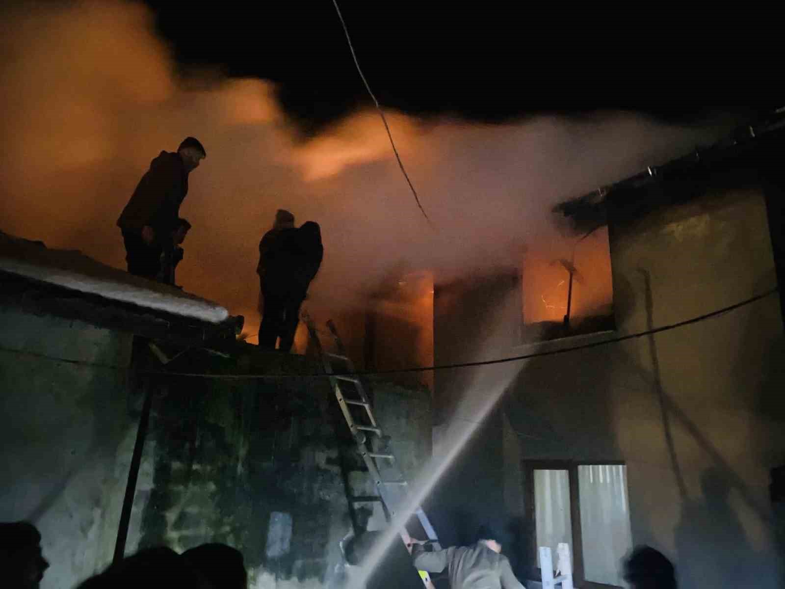 Kırklareli&rsquo;nde ev yangını
