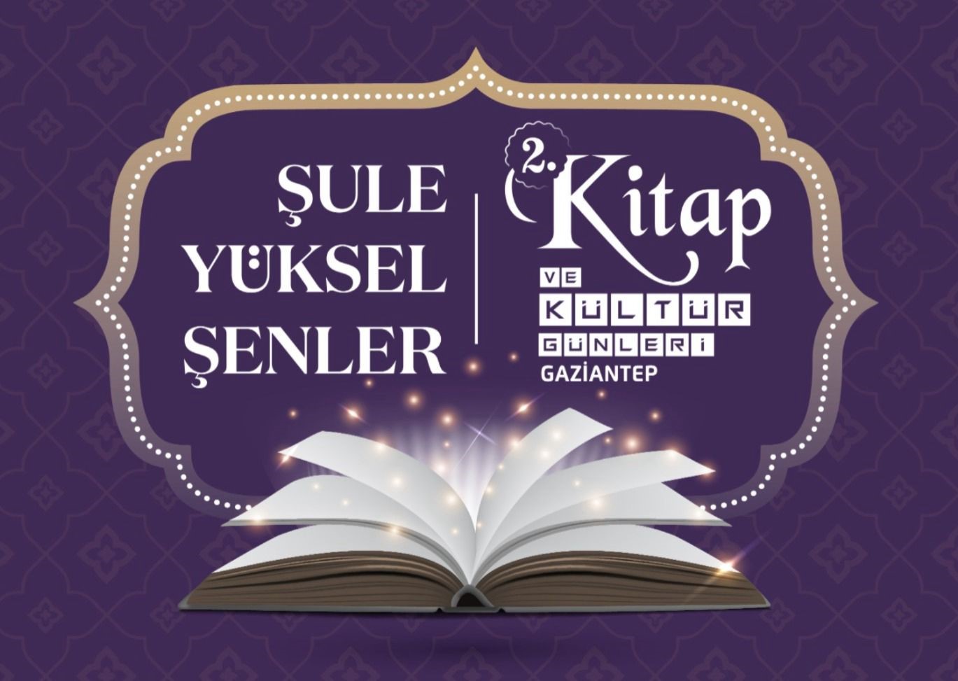 Şule Yüksel şenler 2’nci Kitap ve Kültür Günleri başlıyor
