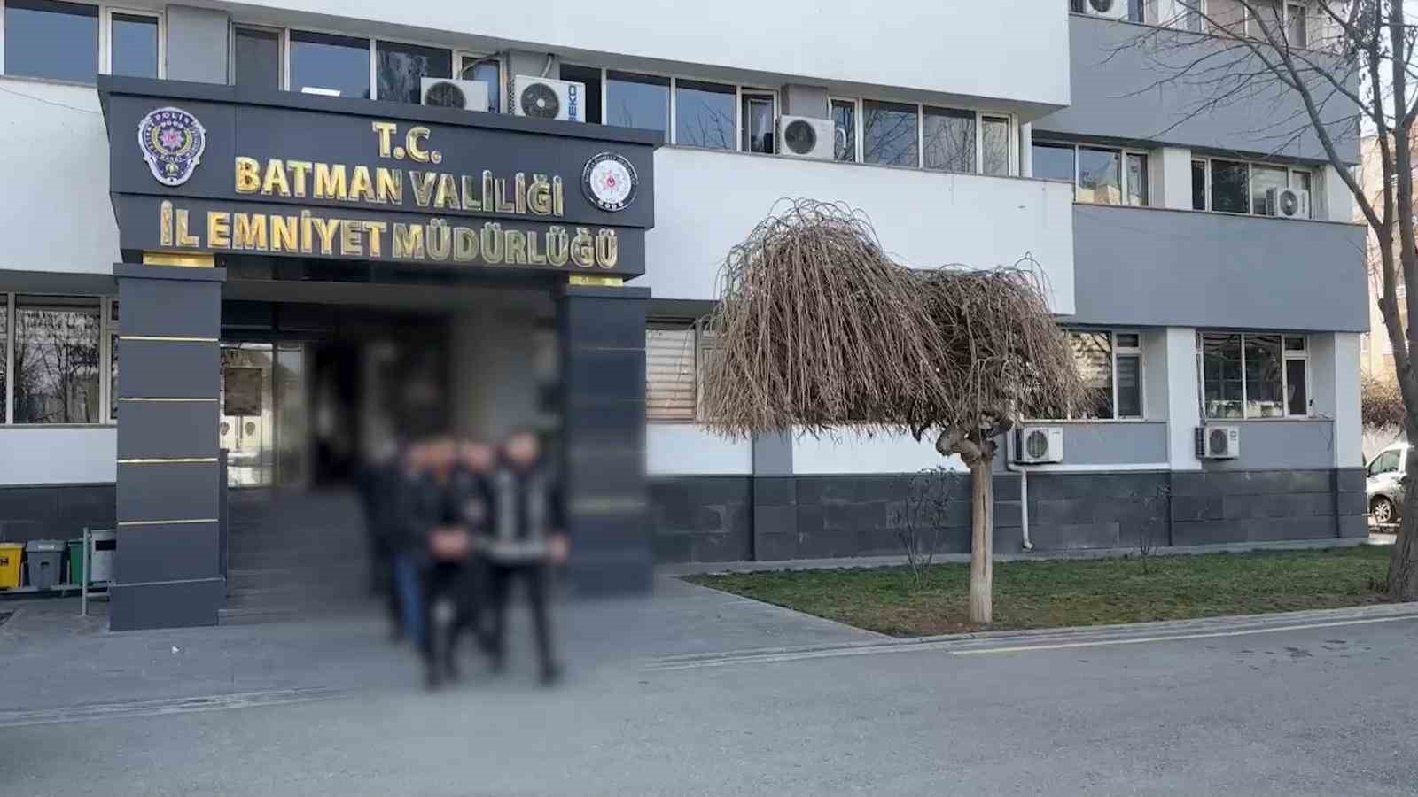 Batman’da uyuşturucu operasyonu: 2 tutuklama