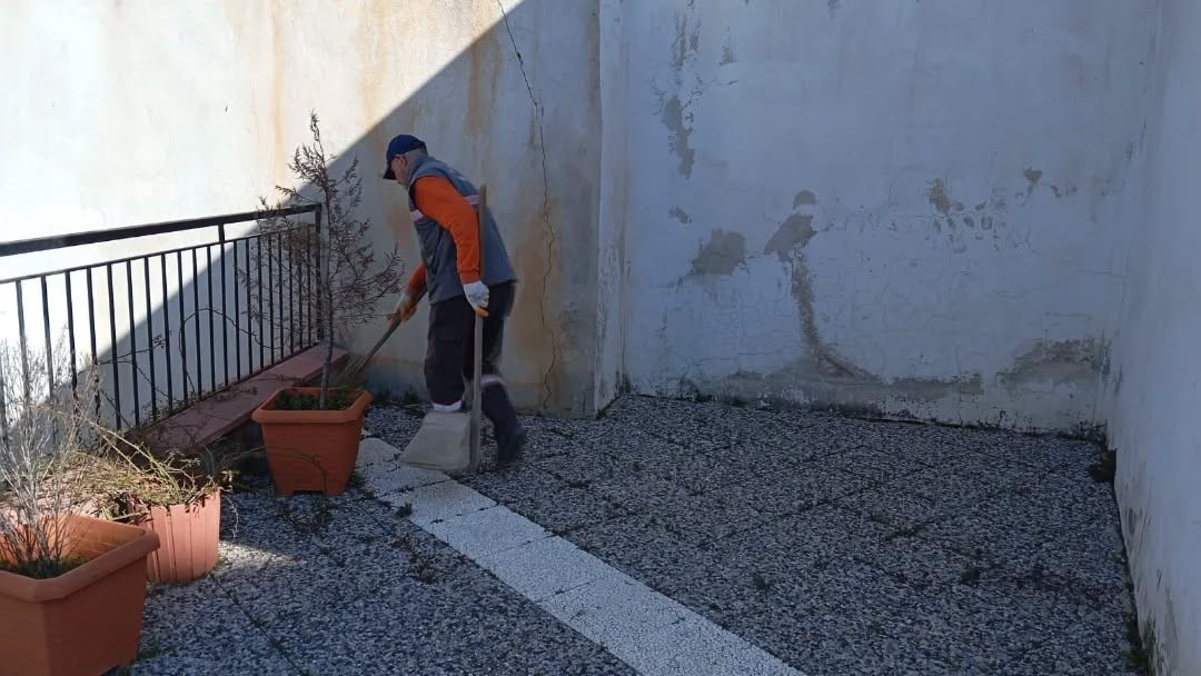 Germencik’te Ramazan ayı öncesi camiler temizlendi
