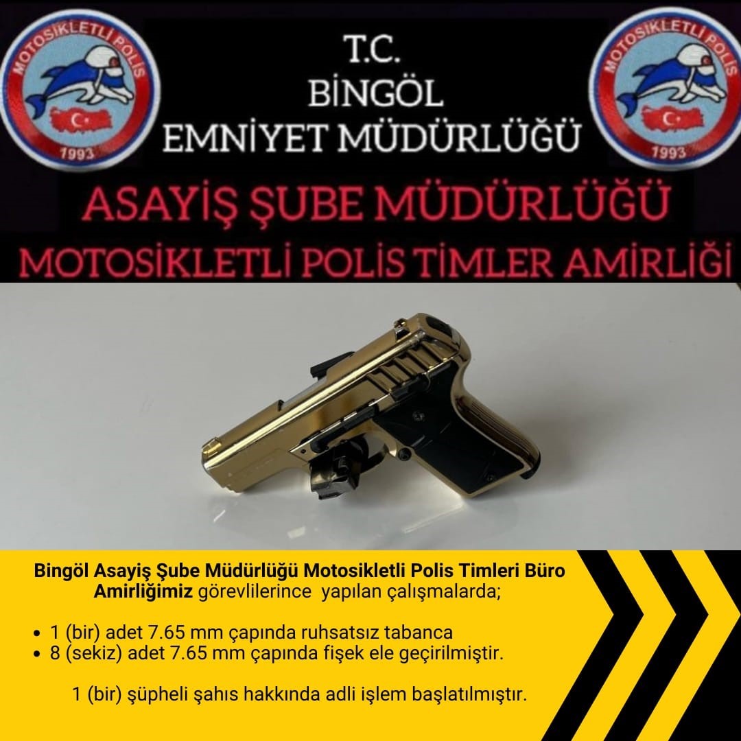 Bingöl’de kesinleşmiş hapis cezası bulunan şüpheli yakalandı