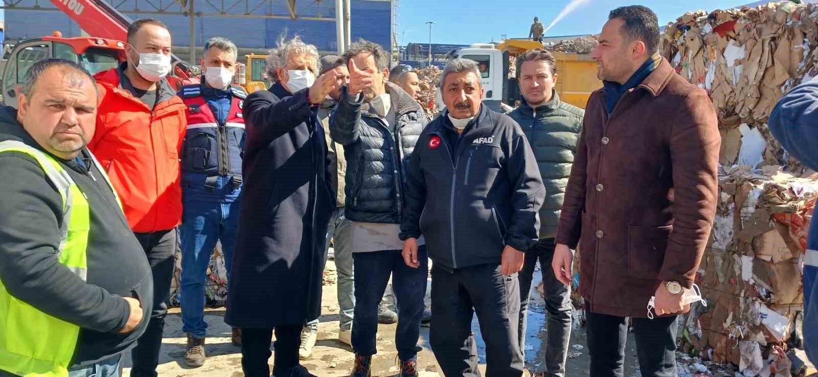 Söke’deki yangını kontrol altına almak için ekipler seferber oldu