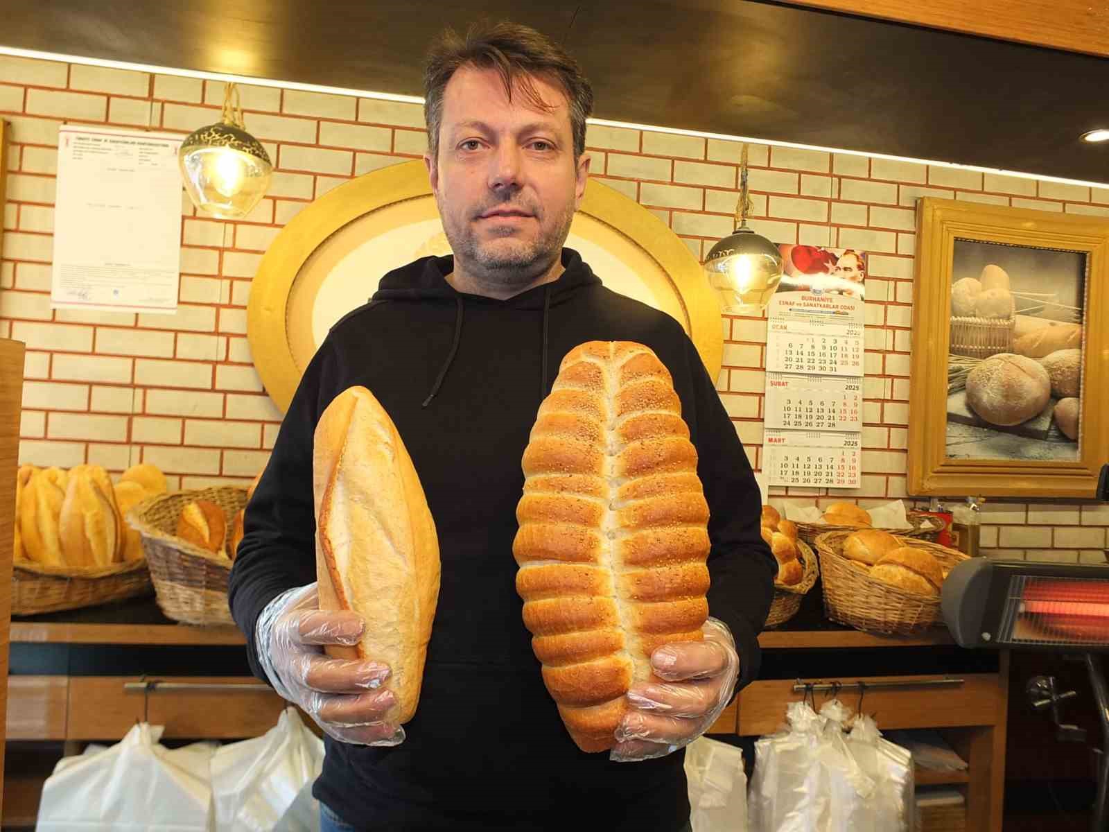 Balıkesirli fırıncı 12,5 liralık ekmeği 7,5 liraya satıyor