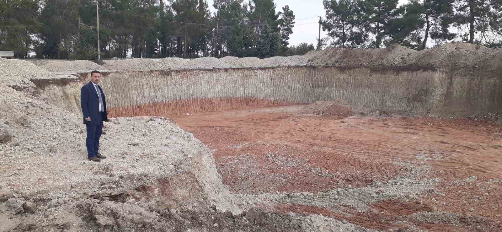 Samsat’ta öğretmenevi inşaatına başlandı