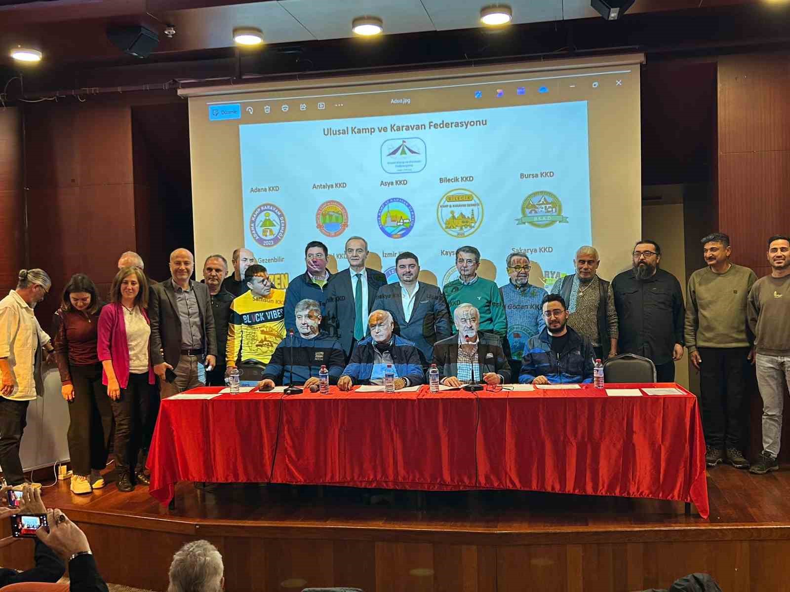 Ulusal Kamp ve Karavan Federasyonuna Uşaklı başkan