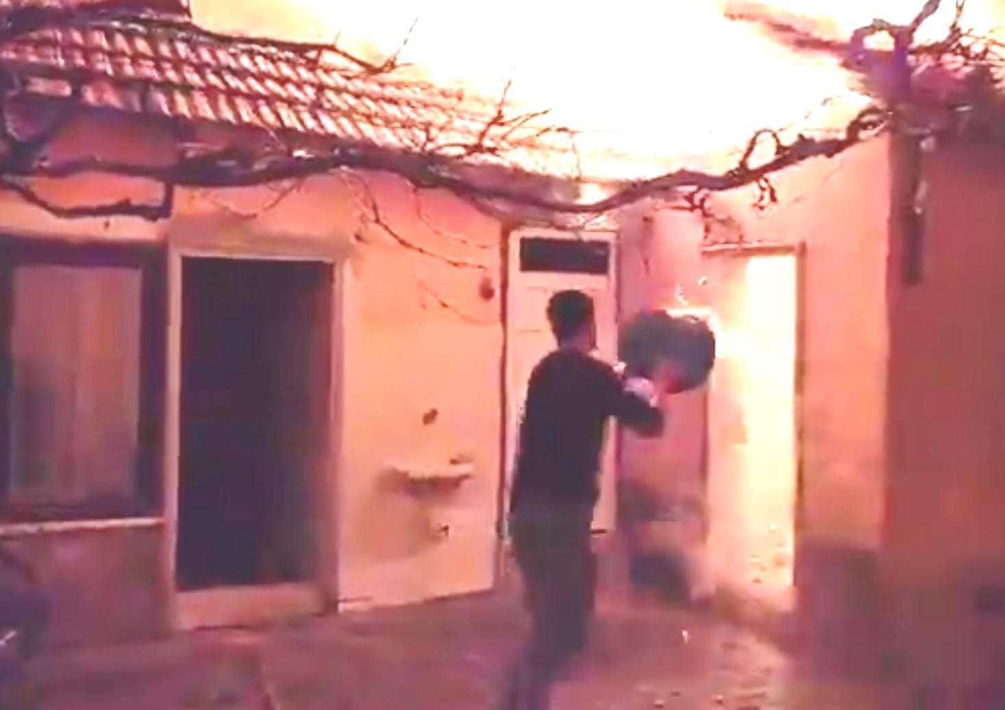 Tavşanlı&rsquo;da korkutan yangın
