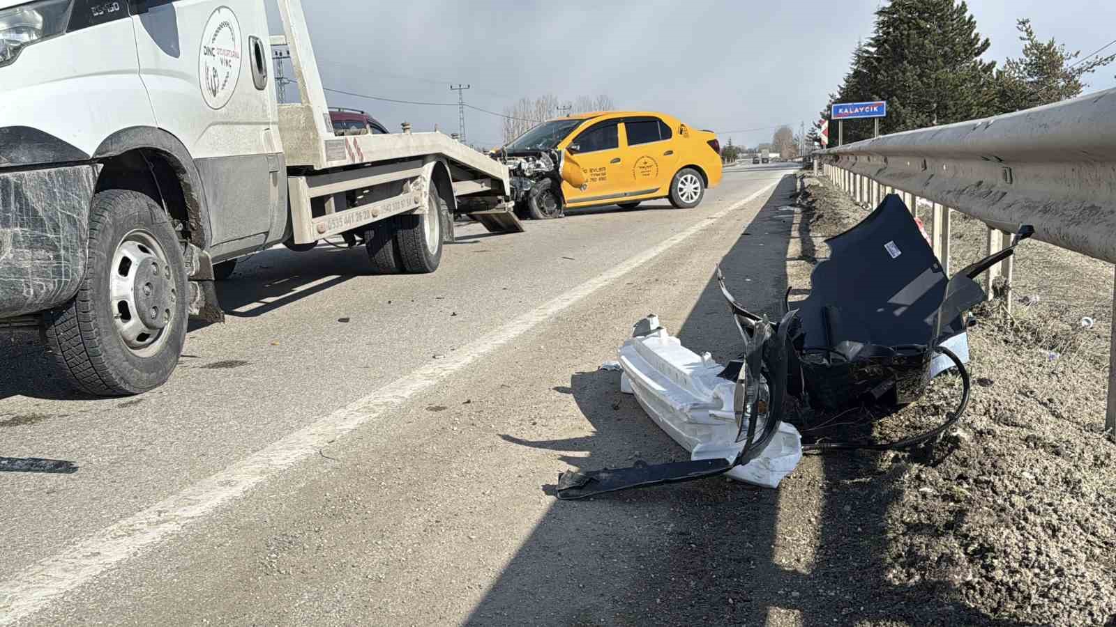 Tokat’ta trafik kazası: 5 yaralı
