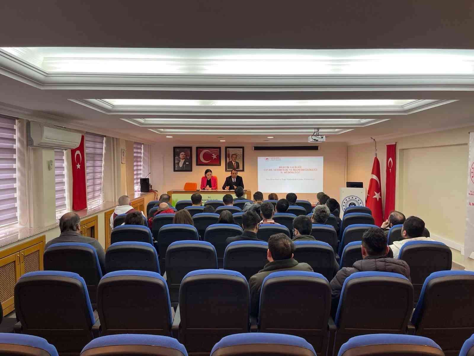 Bilecik’te Yapı Denetimi Kanunu değerlendirildi