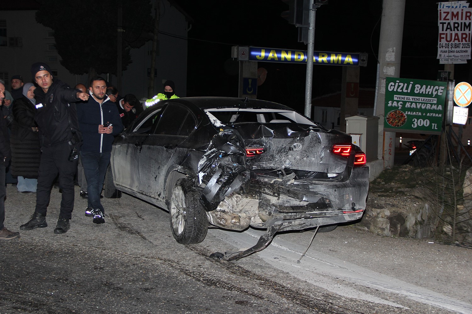 Manisa’da zincirleme kaza: 1 yaralı
