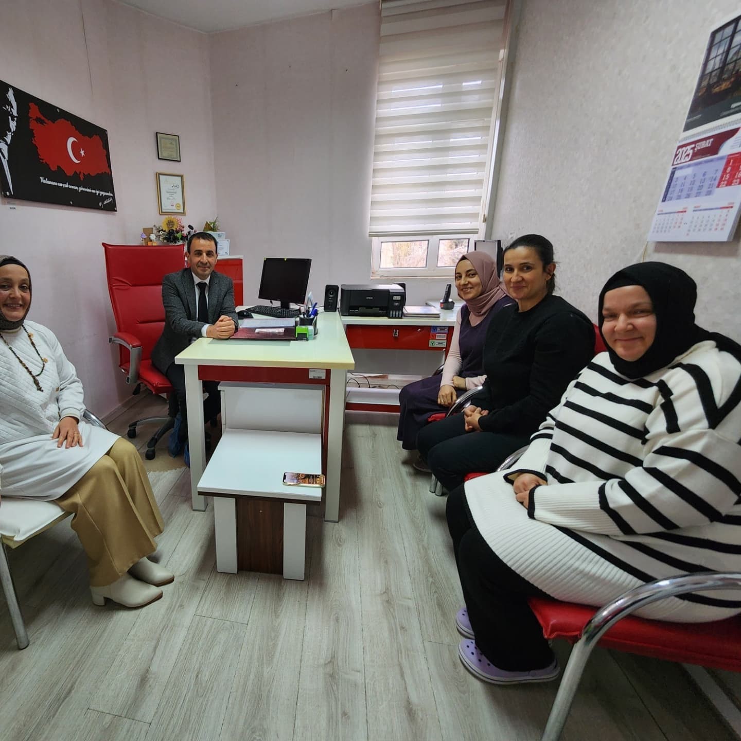 Miniklerle keyifli anlar yaşadı