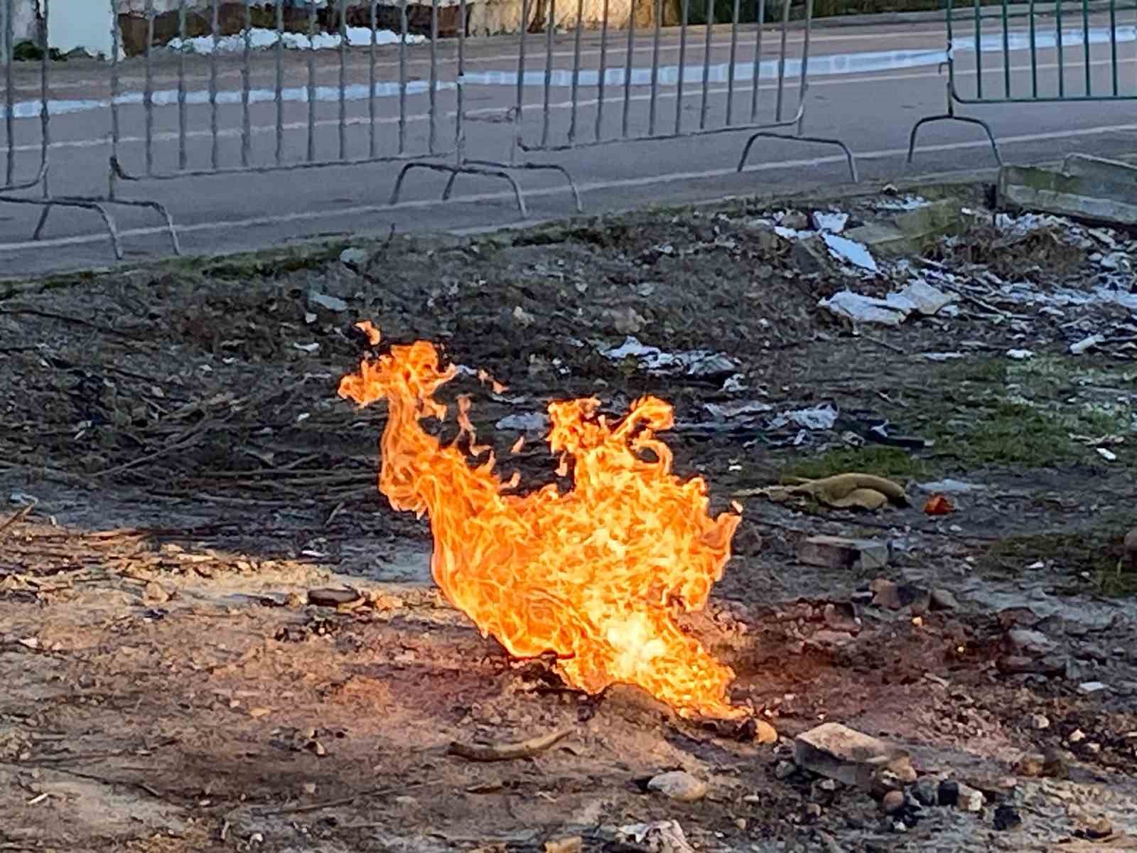 Kocaeli’deki metan gazı yangını 7. gününde