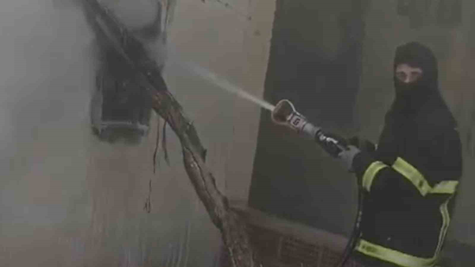 Kırıkkale’de korkutan yangını: 1 kişi dumandan etkilendi