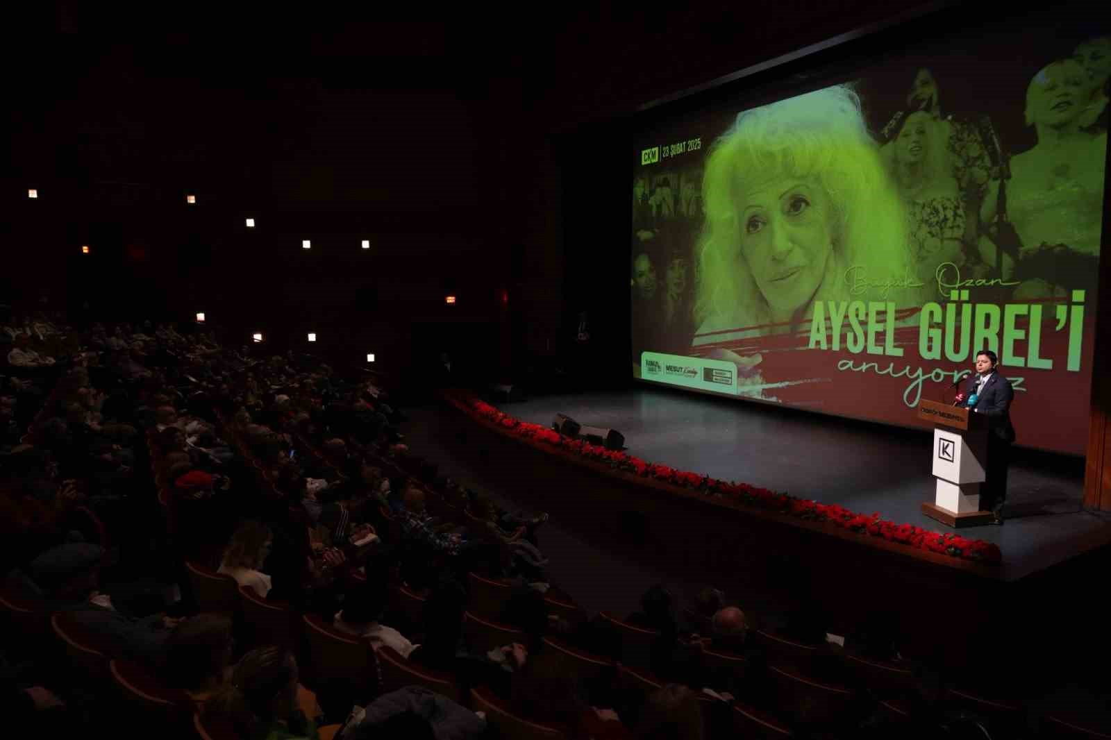 Aysel Gürel Kadıköy’de anıldı