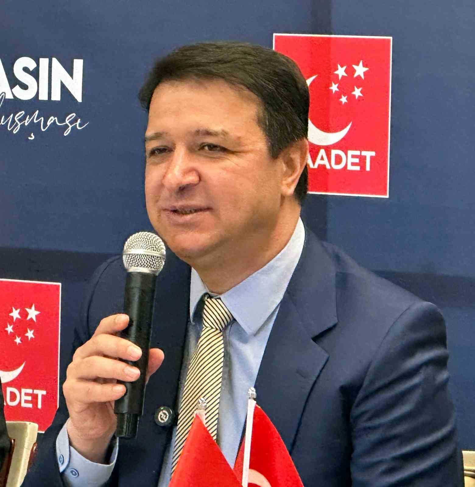 Saadet Partisi Genel Başkanı Arıkan: "Emeklinin bayram ikramiyesi en az 10 bin TL olmalı"
