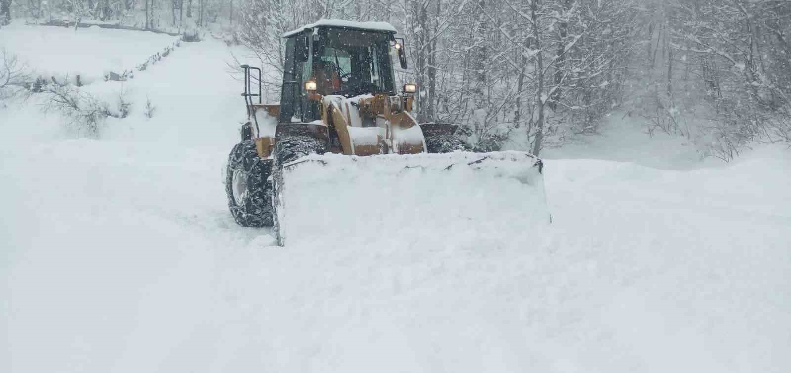 Ordu’da kara kış: Kapanan 633 mahalle yolundan 620’si açıldı