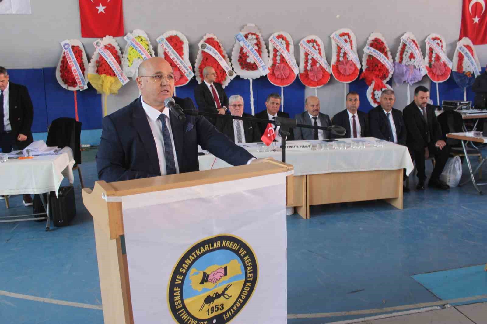 Salihli Esnaf Kefalet yönetimine güvenoyu