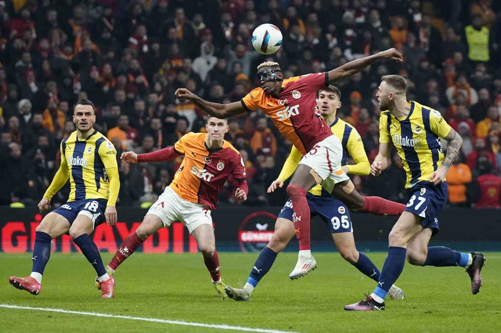 Trendyol Süper Lig: Galatasaray: 0 - Fenerbahçe: 0 (Maç sonucu)