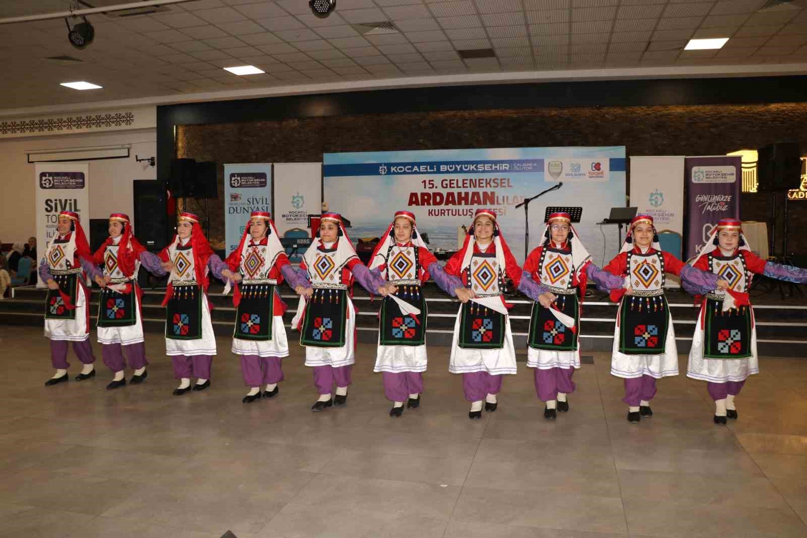 Ardahan’ın kurtuluşu Kocaeli’de coşkuyla kutlandı