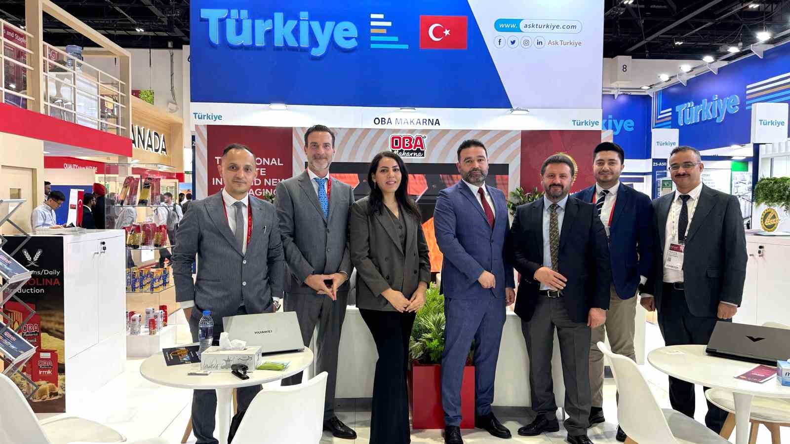 OBA Makarna Dubai&rsquo;de dev iş anlaşmalarına imza attı
