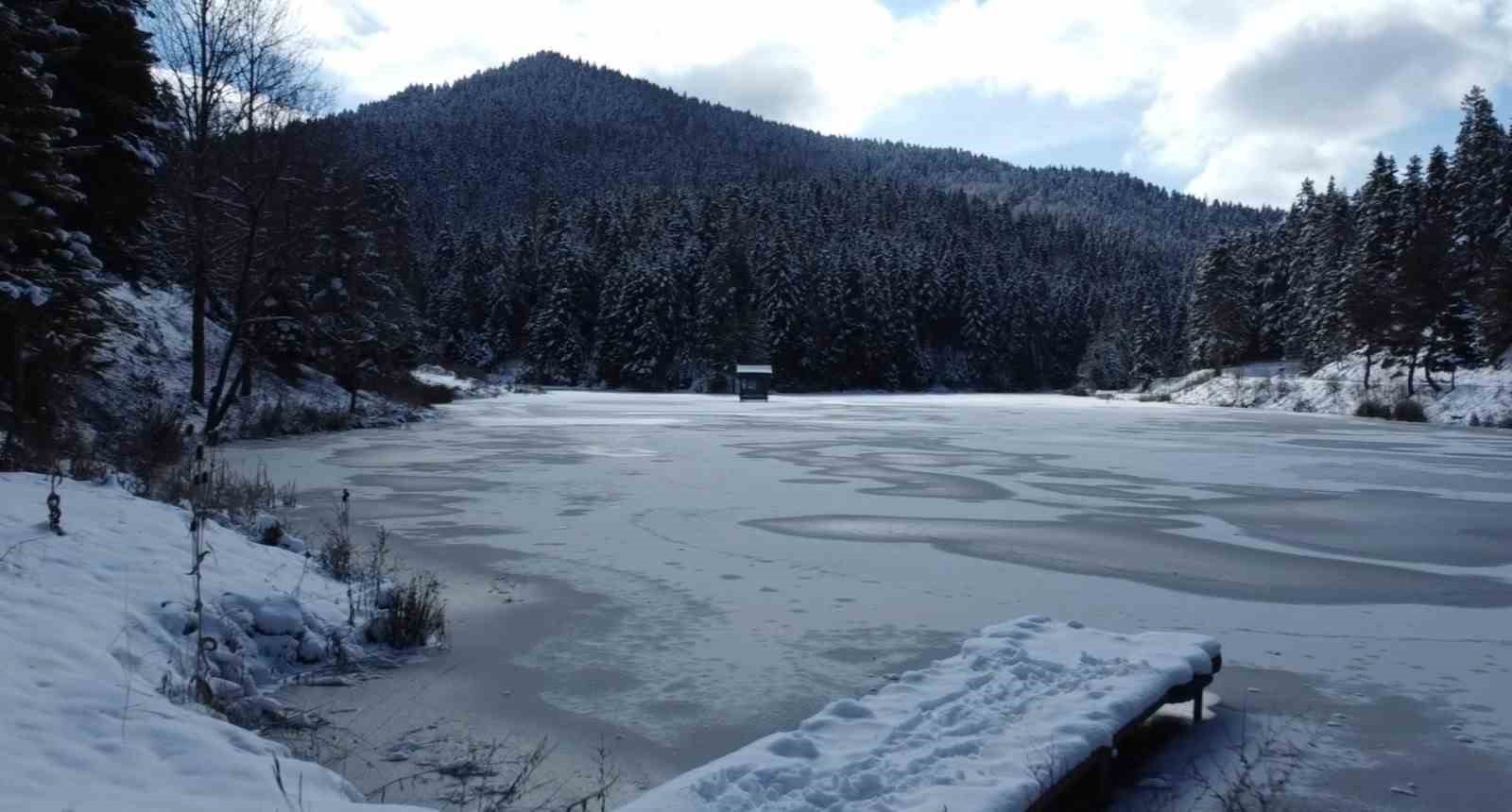 Sinop Akgöl buz tuttu
