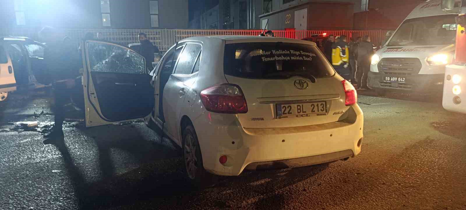 &Ccedil;erkezk&ouml;y&rsquo;de feci kaza kamerada: 6 yaralı
