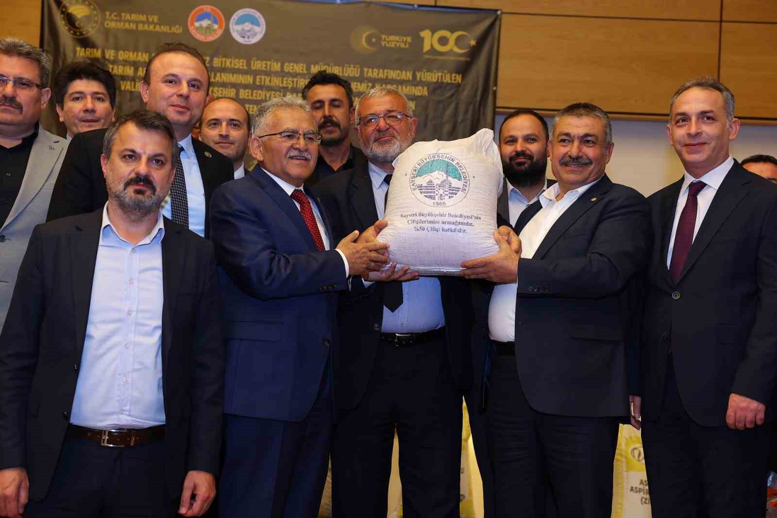 Kayseri Büyükşehir ile tarımda Türkiye’nin zirvesine yükseliyor