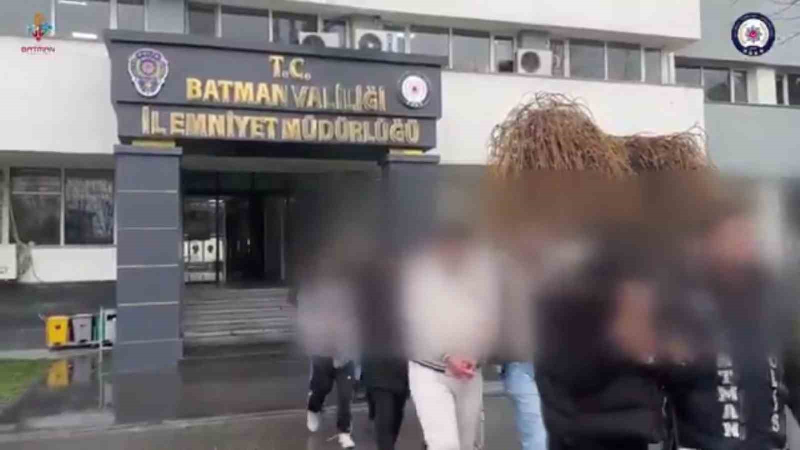 Batman&rsquo;da uyuşturucu tacirlerine darbe: 6 tutuklama
