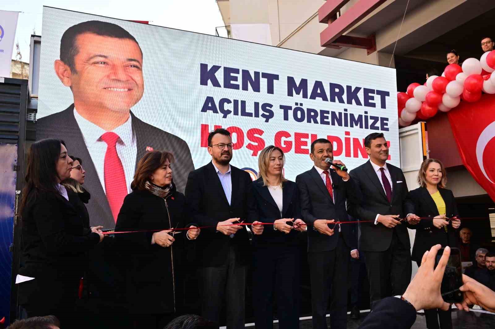 Manisa’nın Halk Mandıra ürünleri Denizli Kent Market raflarında
