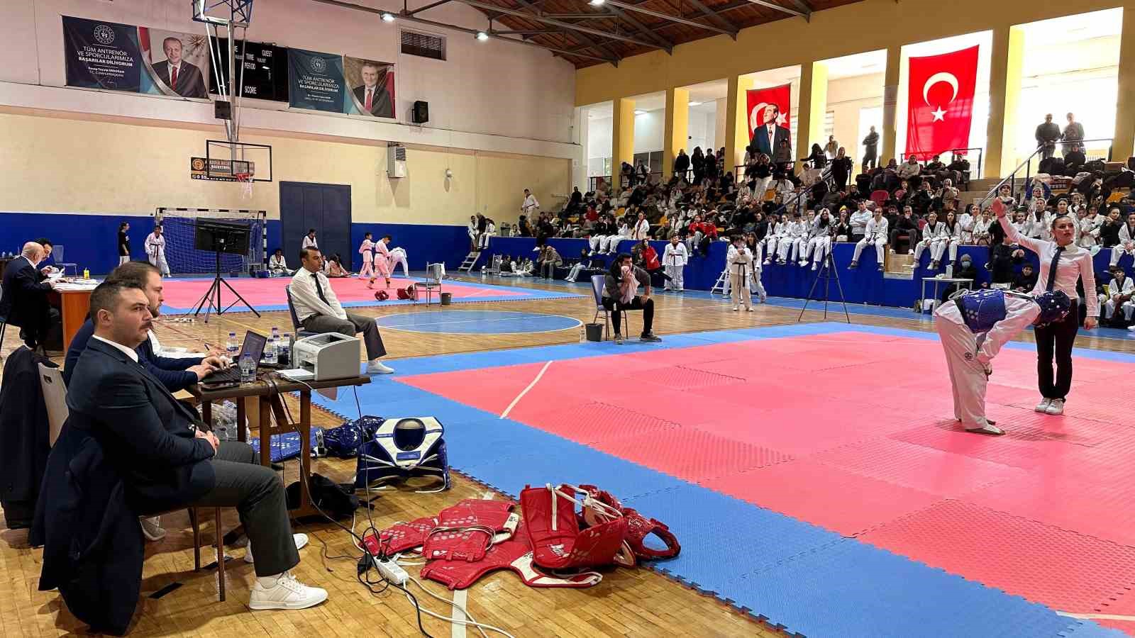 Okullar Arası Taekwondo Aydın İl Şampiyonası yapıldı
