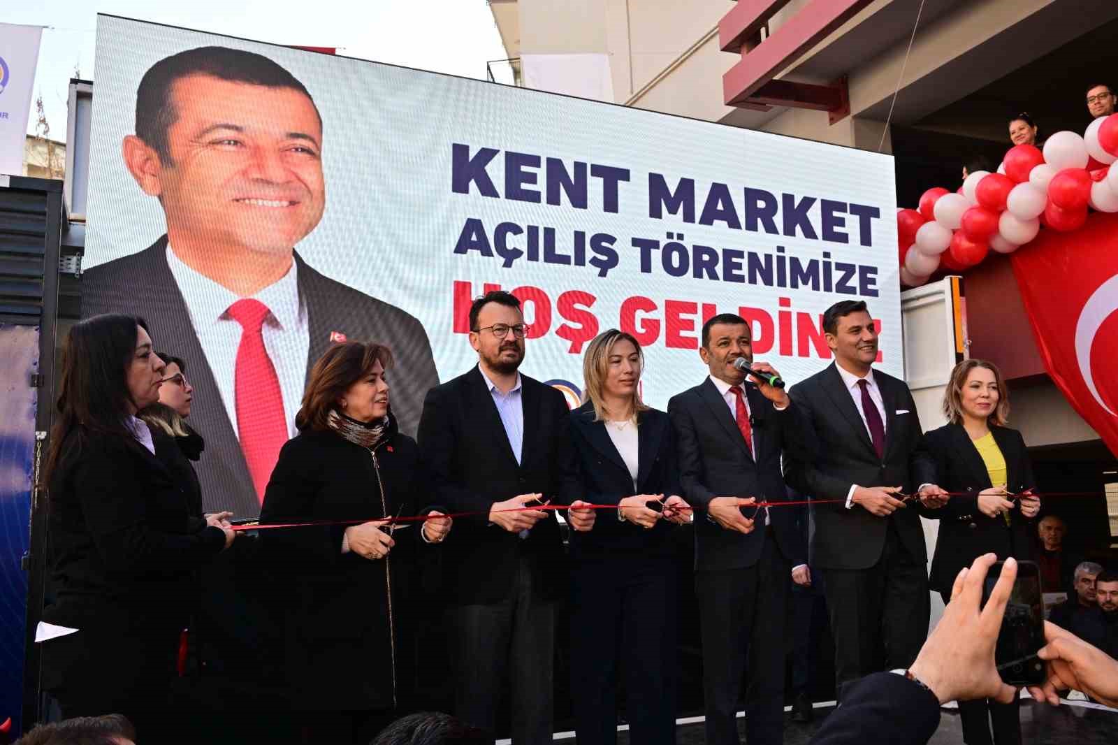 Manisa&rsquo;nın Halk Mandıra &uuml;r&uuml;nleri Denizli Kent Market raflarında
