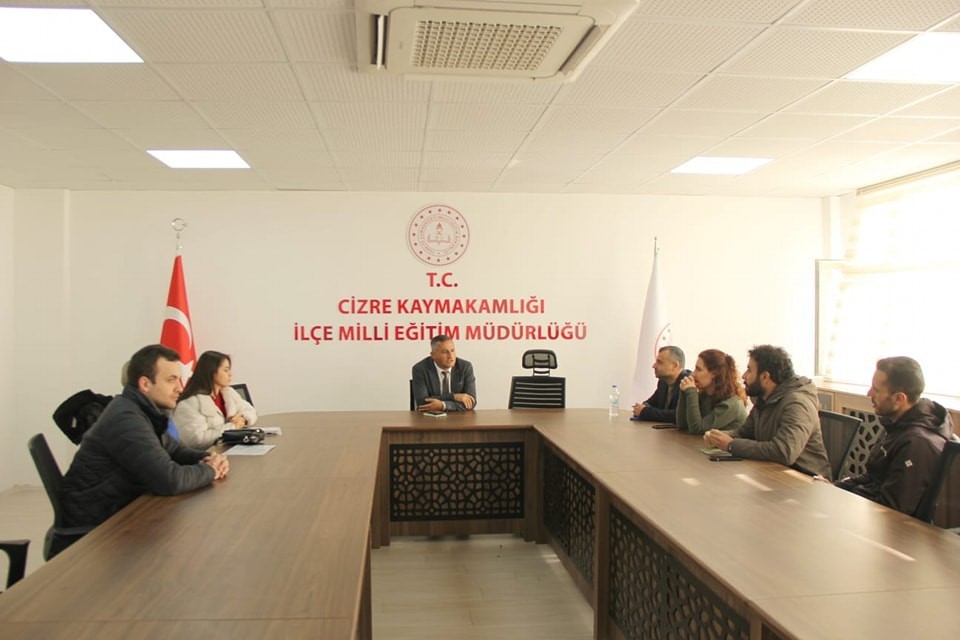 Cizre’de Türkiye Yüzyılı Maarif Modeli izleme ve değerlendirme toplantısı