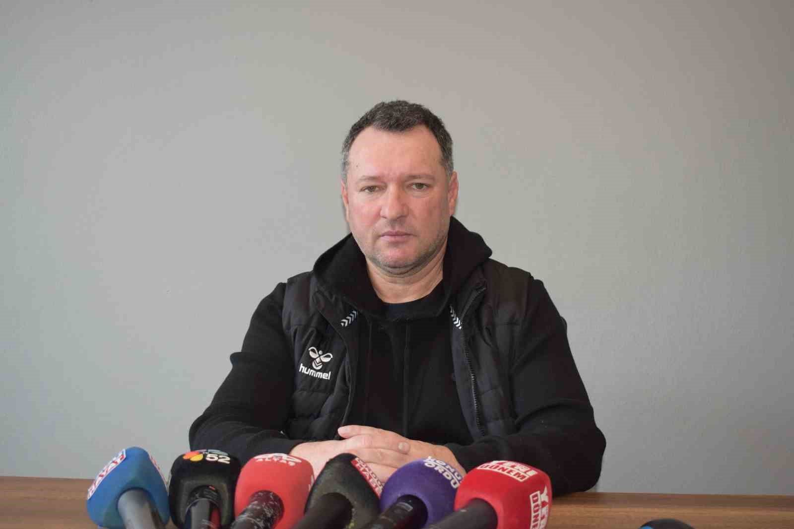 Orduspor 1967 Teknik Direktörü Seçkin: "Yeni bir seri başlatmak istiyoruz"