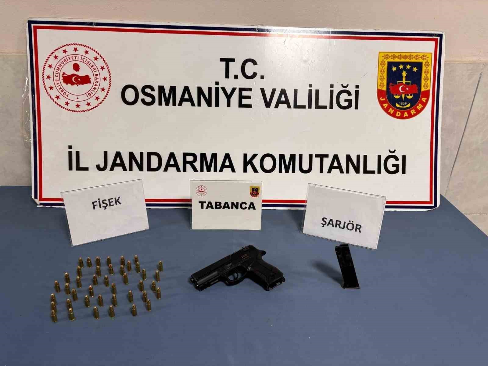 Osmaniye’de jandarma son bir haftada 74 kişi yakalandı