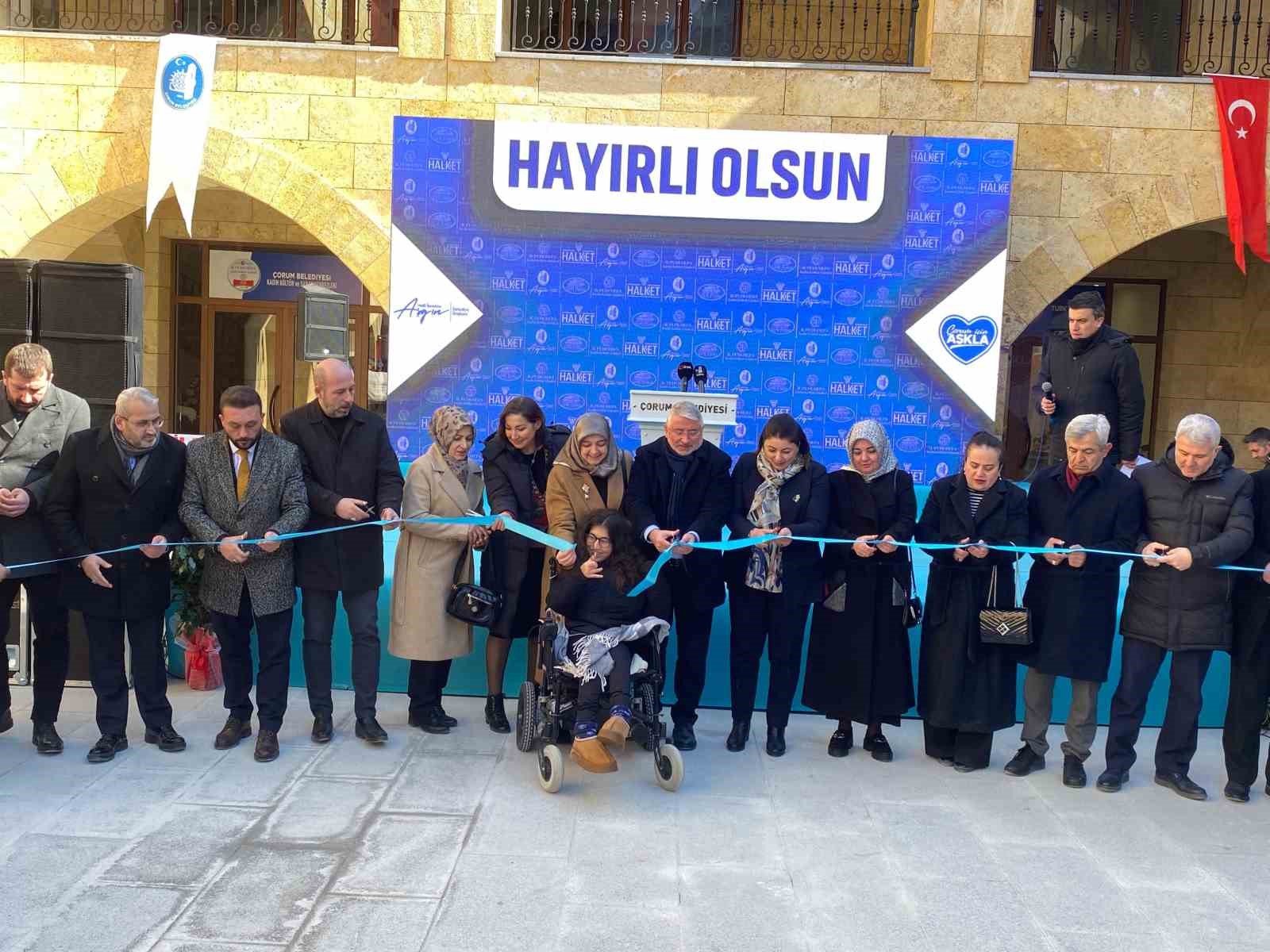 Çorum Belediyesi’nden Bedesten’de toplu açılış