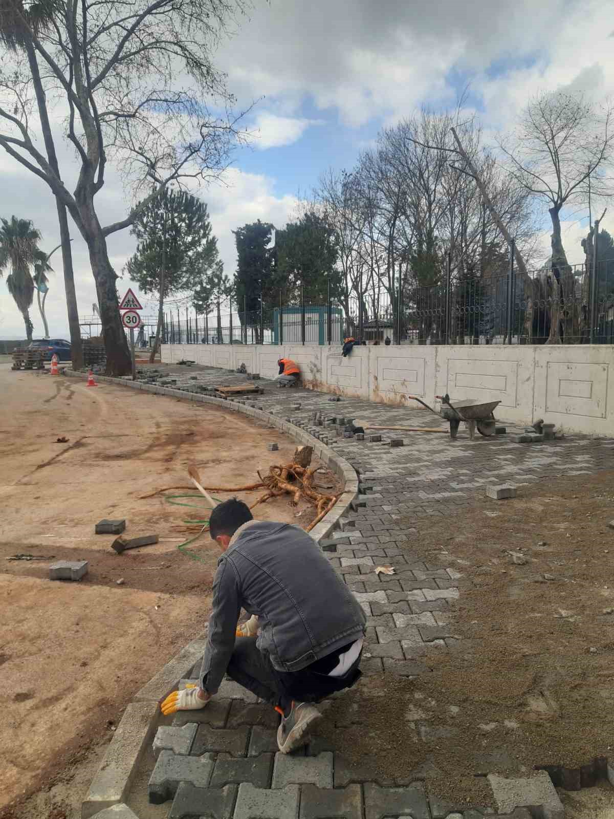 Kar yağışı durdu, &ccedil;alışmalar hız kazandı
