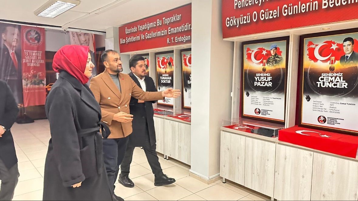 AK Parti Genel Başkan Yardımcısı Sayan Kaya’dan 15 Temmuz Gazisi Zorova’nın ailesine taziye ziyareti