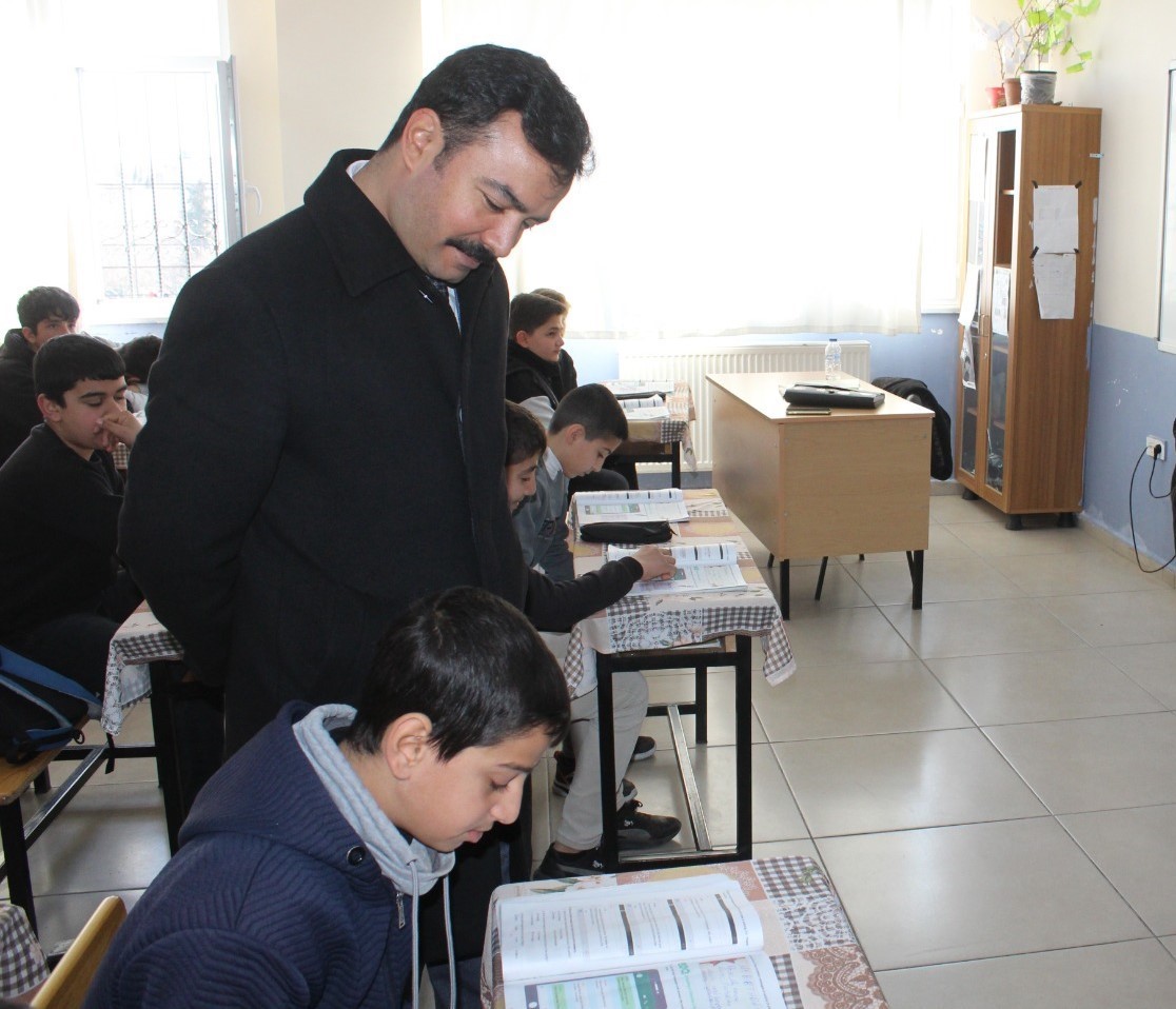 Kaymakam Soysal öğrencilerle bir araya geldi