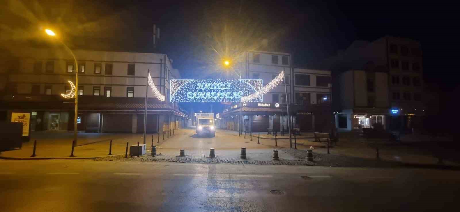 Konya&rsquo;da Ramazan&rsquo;a &ouml;zel ışıklandırma
