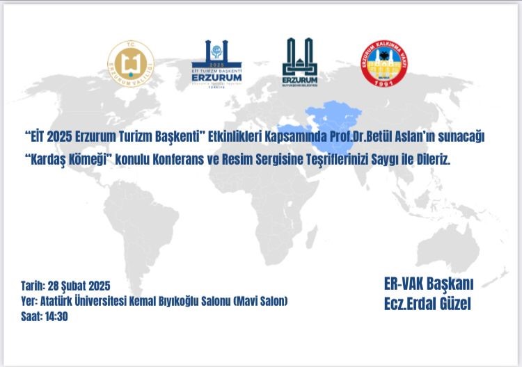ER-VAK’tan "Kardaş kömeği" konferansı